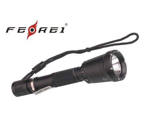 Фонарь для дайвинга Ferei W158 набор, серебряный, W158S