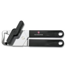 Консервный нож VICTORINOX универсальный, сталь/пластик, чёрный