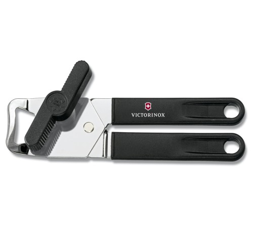 Консервный нож VICTORINOX универсальный, сталь/пластик, чёрный
