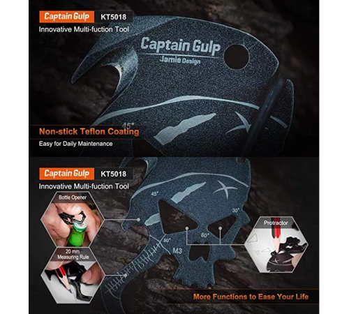 Брелок мультитул NexTool Captain Gulp KT5018