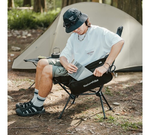 Кресло Naturehike Sea Moon 002 CNK2450JJ019 складное чёрный, 6927595788622