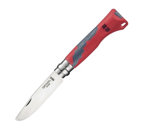 Нож Opinel №7 Outdoor Junior, красный, 001897