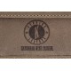 Бумажник KLONDIKE «Tony», натуральная кожа в коричневом цвете, 12 х 9 см
