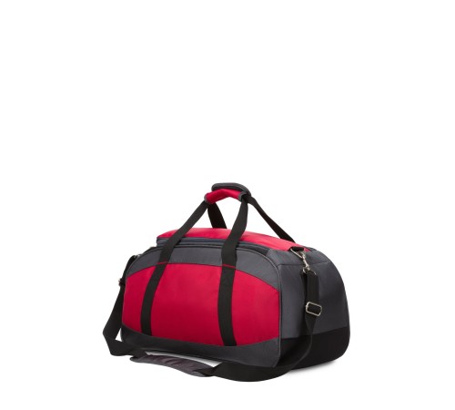 Сумка спортивная SWISSGEAR, красный/серый/чёрный, полиэстер 1200D, 52х25х30 см, 39 л