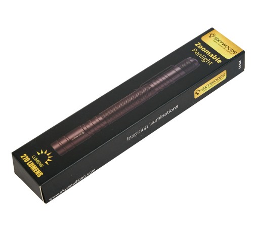 Фонарь-ручка SKYWOODS PENLIGHT FIX P3, 270 люмен, фокусировка луча