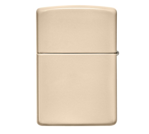 Зажигалка ZIPPO Classic с покрытием Flat Sand, латунь/сталь, бежевая, матовая, 38x13x57 мм