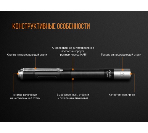 Фонарь Fenix LD05V20 Cree XQ-E HI Led
