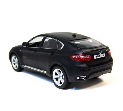 Р/У машина MZ BMW X6 2016M черный матов 1/14 + акб