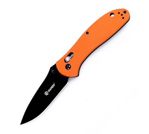 Нож Ganzo G7393 оранжевый, G7393-OR