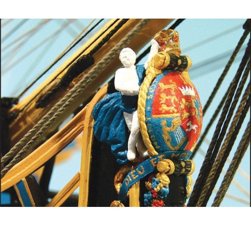 Сборная картонная модель Shipyard линкор HMS Victory (№67), 1/96