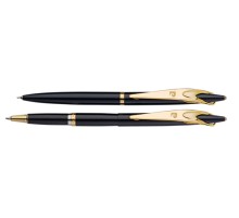 Набор Pierre Cardin PEN&PEN: ручка шариковая + роллер. Цвет - черный. Упаковка Е или E-1