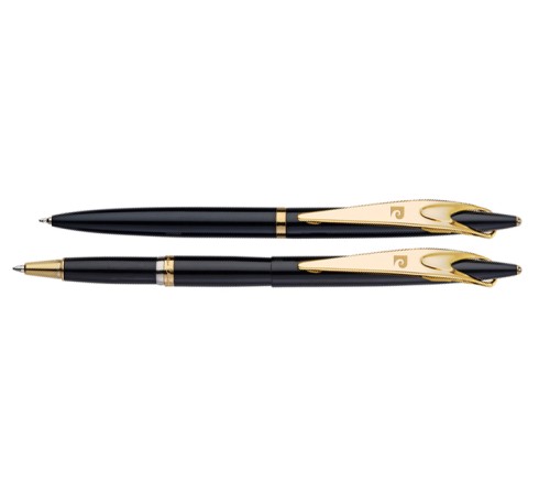 Набор Pierre Cardin PEN&PEN: ручка шариковая + роллер. Цвет - черный. Упаковка Е или E-1