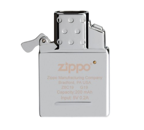 Электронный вставной блок для широкой зажигалки Zippo, нержавеющая сталь
