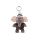 Мягкая игрушка NICI Слон, брелок 10 см