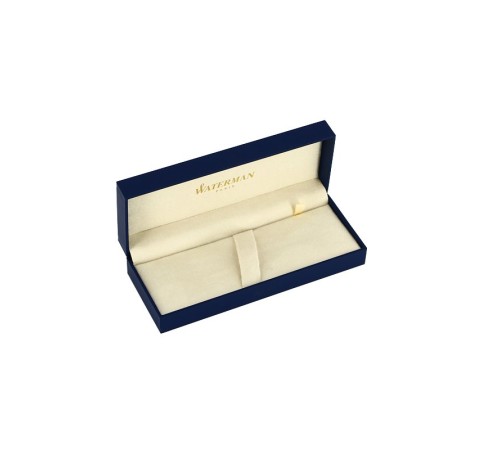 Перьевая ручка Waterman Carene Black Sea GT. Перо - золото 18К.Детали дизайна: позолота.