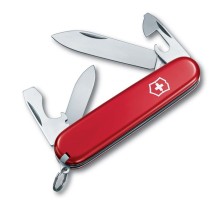 Нож перочинный VICTORINOX Recruit, 84 мм, 10 функций, красный