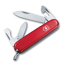 Нож перочинный VICTORINOX Recruit, 84 мм, 10 функций, красный