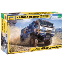 Сборная модель ZVEZDA Автомобиль KAMAZ-43509 
