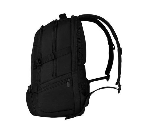 Рюкзак VICTORINOX VX Sport Evo Deluxe Backpack, чёрный, полиэстер, 35x25x48 см, 28 л