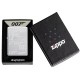 Зажигалка ZIPPO James Bond™ с покрытием Satin Chrome, латунь/сталь, серебристая, 38x13x57 мм