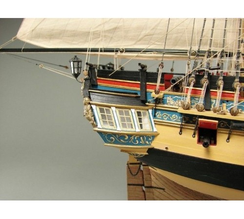 Сборная картонная модель Shipyard фрегат HMS Mercury (№66), 1/96