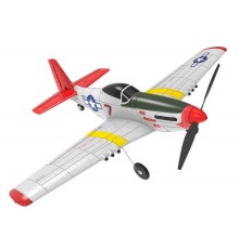 Радиоуправляемый самолет Volantex RC P51D 400мм (красный) 2.4G 4ch LiPo RTF with Gyro
