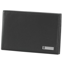 Портмоне VICTORINOX Altius 3.0 Moritz, чёрное, натуральная кожа наппа, 11x1x8 см