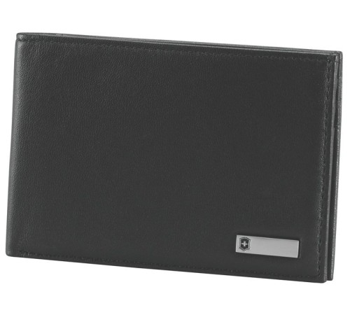 Портмоне VICTORINOX Altius 3.0 Moritz, чёрное, натуральная кожа наппа, 11x1x8 см