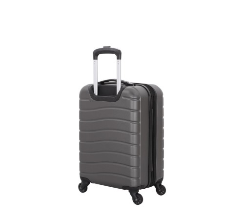 Чемодан SWISSGEAR ALVERSTONE, серый, АБС-пластик, 35 x 25 x 55 см, 37 л