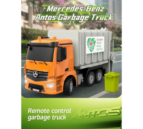 Радиоуправляемый мусоровоз Double Eagle Mercedes-Benz ANTOS 1/26 2.4G RTR