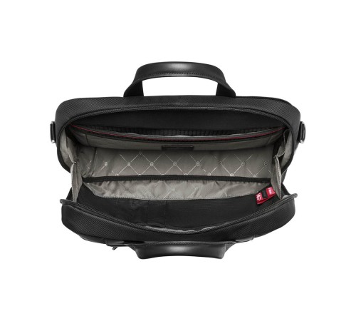 Портфель VICTORINOX Architecture Urban2 Briefcase 15'', черный, полиэстер/кожа, 42x13x31 см, 16 л