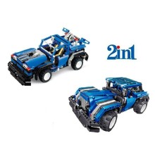 Р/У конструктор Qihui Mechanical Master 2 в 1 Спорткар и Седан (443 детали)