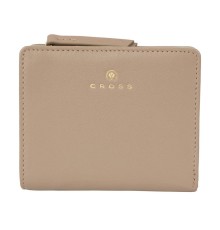 Кошелёк Cross Monaco Taupe, кожа наппа, гладкая, цвет бежевый, 11 x 9 x 2,5 см