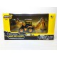 Металлический колесный экскаватор HUI NA TOYS 1/50