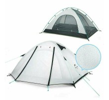 Палатка Naturehike 210T65D  NH18Z022-P двухместная белая, 6927595729625