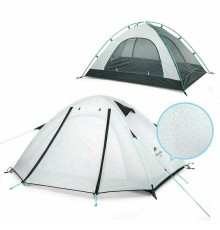 Палатка Naturehike 210T65D  NH18Z022-P двухместная белая, 6927595729625