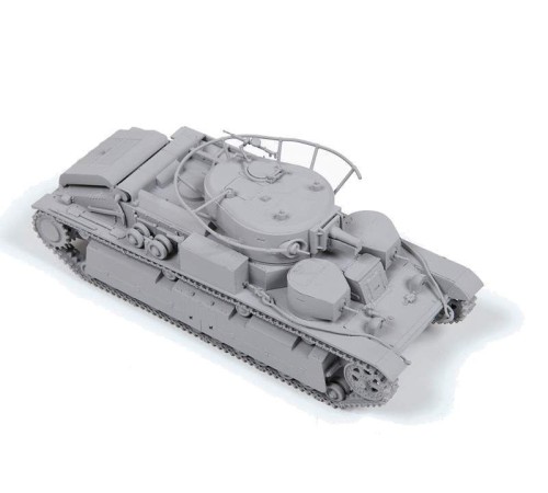 Сборная модель ZVEZDA Советский средний танк Т-28 , 1/72