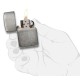 Зажигалка ZIPPO 1941 Replica ™ с покрытием Black Ice ®, латунь/сталь, чёрная, глянцевая, 38x13x57 мм