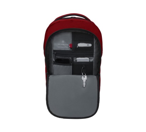 Рюкзак VICTORINOX VX Sport Evo Compact Backpack, красный, полиэстер, 31x18x45 см, 20 л