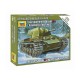 Сборная модель ZVEZDA Советский тяжелый танк КВ-1 обр 1940г, 1/100