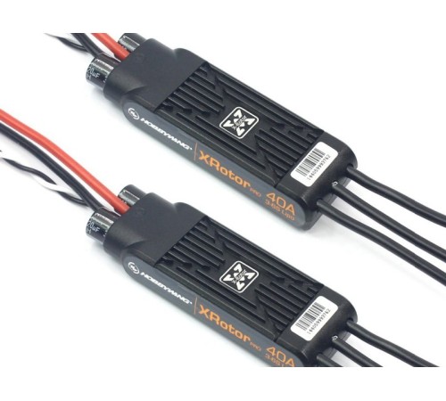 Бесколлекторный регулятор Hobbywing XRotor Pro-40A-
Wire Leaded-Dual Pack (40A-60A, Copter)