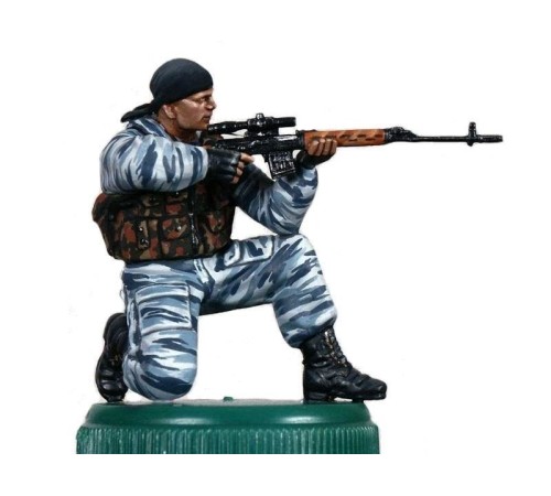 Сборная модель ZVEZDA Российский спецназ (набор № 1), 1/35