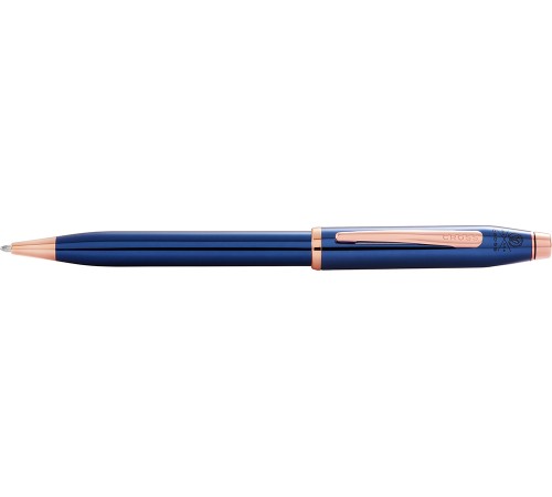 Шариковая ручка Cross Century II Translucent Cobalt Blue Lacquer