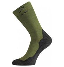 Носки Lasting WHI699, wool+polypropylene, зеленый /серый, размер L, WHI699-L