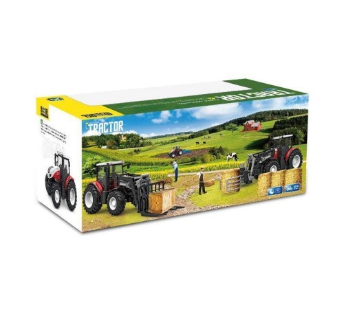 Р/У фермерский трактор Korody с дисковым культиватором 1/24 2.4G 6CH RTR