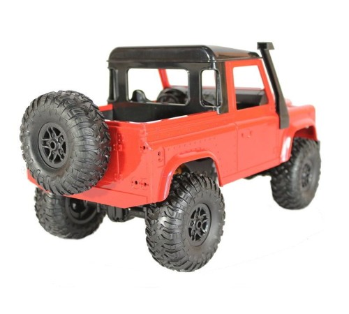 Радиоуправляемая машина MN MODEL английский пикап Defender (красный) 4WD 2.4G 1/12 RTR