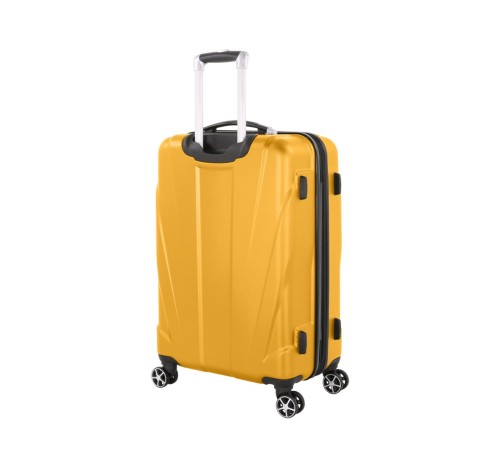 Чемодан SWISSGEAR ADAMS, желтый, АБС-пластик, 46 x 27 x 67 см, 64 л
