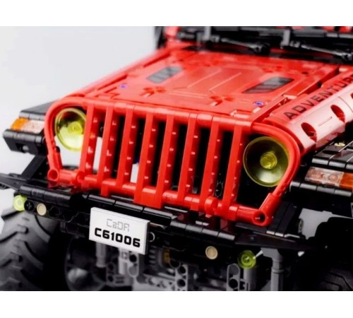 Радиоуправляемый конструктор CADA deTech Jeep Wrangler (1941 деталь)