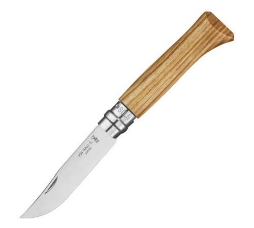 Нож Opinel №08, Beli нержавеющая сталь, 002362