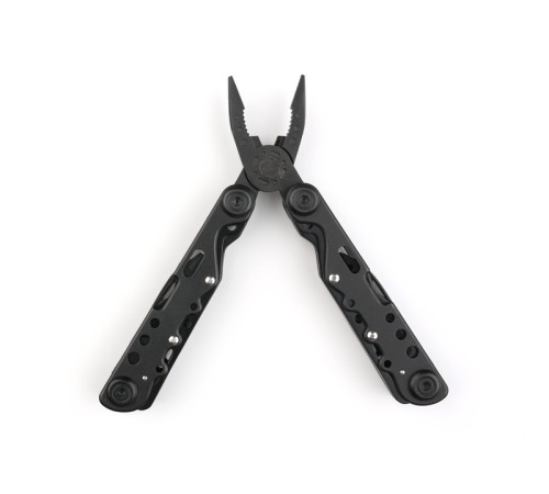 Мультитул Stinger, сталь (черный), 13 инструментов, нейлоновый чехол, коробка картон